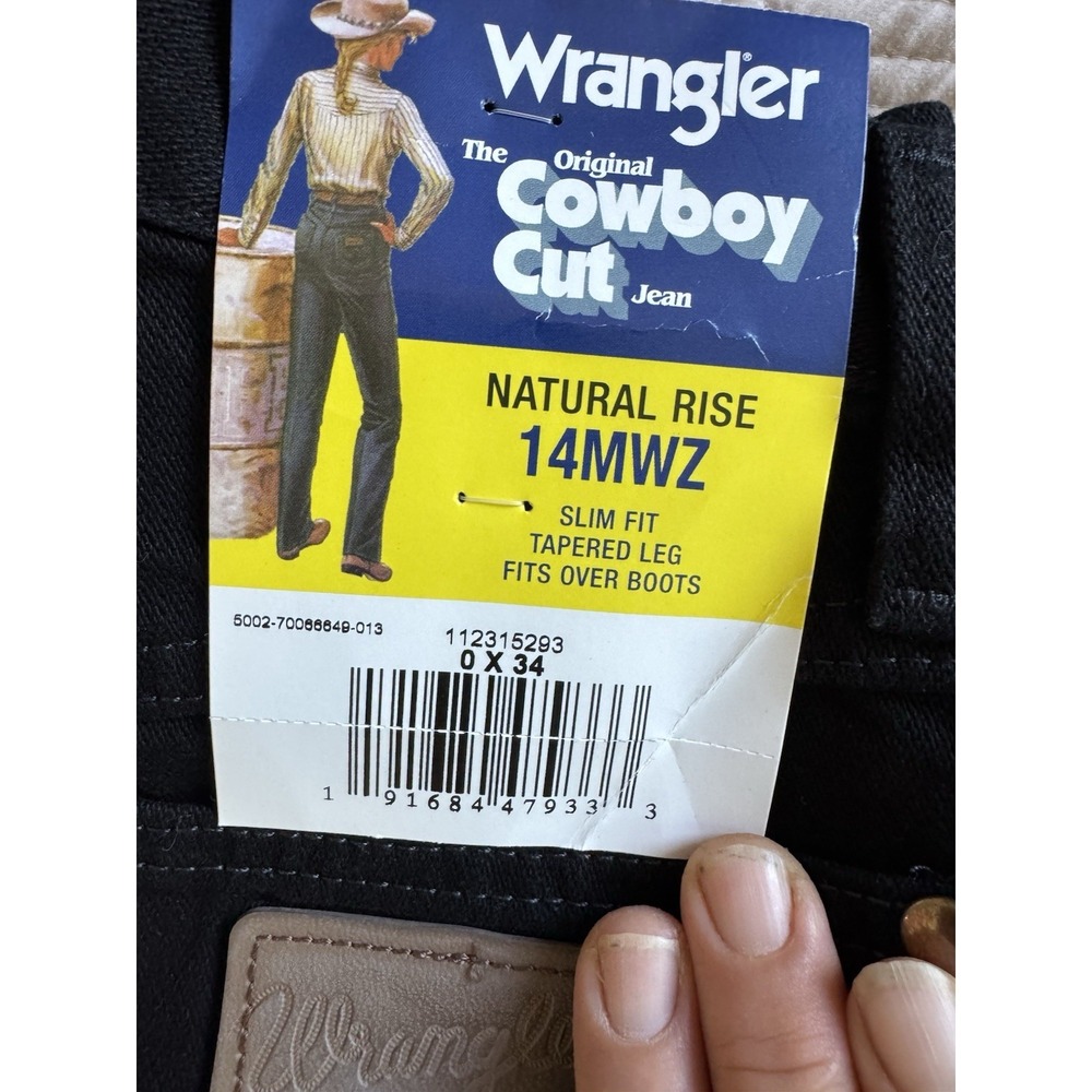 Ladies Or Youth Wrangler Jeans O 34 Natural Rise 14MWZ